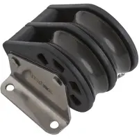 Barton Marine Double Vertical Pulley 630kg 12 Mm Zilver 58 x 92 mm