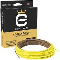 Cortland Fo Tech Type 3 39 M Fly Fishing Line Goud Line 6-7