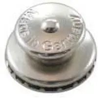 Euromarine Tenax Canvas Reduced Head Closure Button 5 Units Zilver