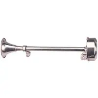 Euromarine Stainless Steel Electromagnetic Horn 12v Zilver 40 x 13 cm