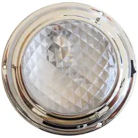 A.a.a. Stainless Steel Ceiling White Led Light Zilver 168 x 46 mm