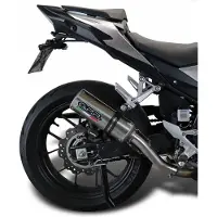 Gpr Exhaust Systems M3 Inox Honda Cb500 X 2019-2024 E5 Round Gehomologeerde Slip On Uitlaatdemper