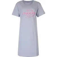Temptation Dames Nachthemd - Big Shirt - Licht Blauw - Maat XXL
