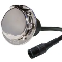 VETUS Stainless Steel Ip56 Recessed Power Outlet 16a Zilver