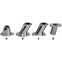 Exalto 17040 Flag Pole Support Zilver 25 mm