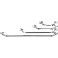 PLASTIMO Stainless Steel Handrail Zilver 500 mm
