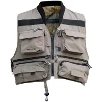 Seland Long Fishing Vest Bruin S Man