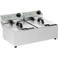Royal Catering Elektrische friteuse - 2 x 10 liter - ECO