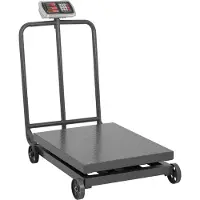 Usorteret Platformweegschaal - 1000 kg / 0,2 kg - 60 x 80 cm verplaatsbaar - LED
