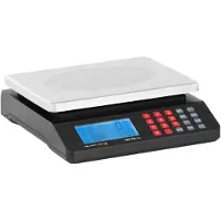 Steinberg Systems Controle weegschaal - 30 kg / 1 g - 21,5 x 17,5 cm - Dubbel LCD-scherm