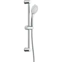 Schutte NAPOLI doucheset | 60 cm Glijstang - 3 standen - chroom - 64830