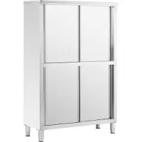 Expondo Servieskast RVS - 120 cm