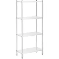 Royal Catering Stellingkast - 80 x 40 x 180 cm - - 200 kg