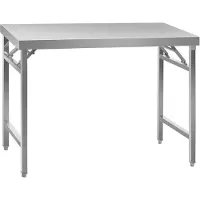 Royal Catering RVS werktafel - ECO - 70 x 120 cm - 215 kg - opklapbaar -