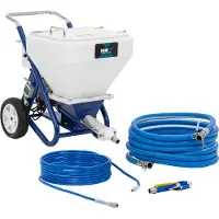 MSW Gipsspuitmachine - 20 bar - 40 L - 15 l/min - 2200 W