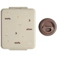 Citron Large Vehicle Tritan Container With Jar 250ml Beige Kinderen