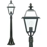 Ks Verlichting Klassieke tuinlamp Elkenrade groen