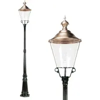 Ks Verlichting Nostalgische tuinlamp Tiga groen