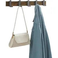 Mazazu MIRA Home - Wandkapstok - Kapstok - Met 5 haken - Garderoberek - Vintage - 60cm
