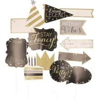 Amscan Photo Booth Props Verjaardag - 13 stuks