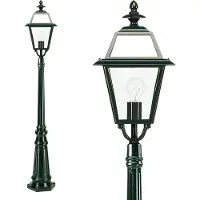 Ks Verlichting Klassieke tuinlamp Maaseick groen