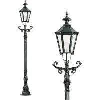 Ks Verlichting Nostalgische tuinlamp Hannover groen