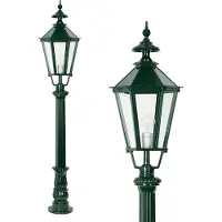 Ks Verlichting Nostalgische tuinlamp De Waard groen