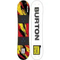 Burton - Snowboards - Grom Ketchup/Mustard 2026 voor Unisex van Hout - Kindermaat 110 cm - Rood