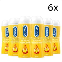 Durex 12x Massage Glijmiddel 2 In 1 Ylang Ylang 200 Ml