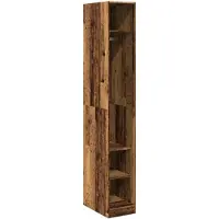 vidaXL Kledingkast 30x50x200 cm bewerkt hout oud hout