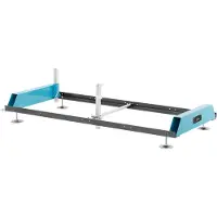 Hillvert Verlengrail - voor bandzaag HI-PSM-1000E / HI-PSM-1000G - zaaglengte: 2 m - basis: 155 x 85 x 870 mm