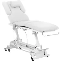 Physa Massagetafel - 3 motoren - 200 kg - wit