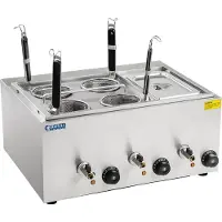 Royal Catering Pastakoker met 4 zeefmanden en 1/3 GN-Container
