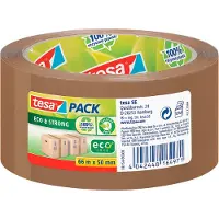 TESA Tape verpakkingstape tesapack Eco & Strong, 6 rollen, bruin