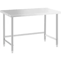 Royal Catering RVS werktafel - ECO - 120 x 60 cm - 300 kg -