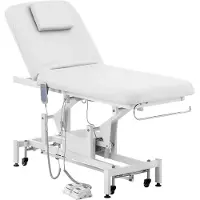 Physa Massagetafel - 2 motoren - 200 kg - wit