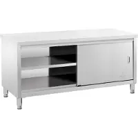 Royal Catering RVS werkkast - ECO - 180 x 60 cm - 600 kg -