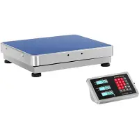 Usorteret Platformweegschaal - 300 kg / 0,05 kg - 50x 60 cm - draadloos - LCD
