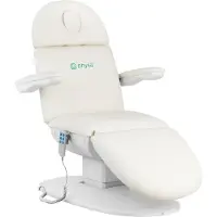 Physa Elektrische cosmetische behandelstoel - 3 motoren - 300 W - 196 x 58 x 56 - 76 cm - 150 kg - wit