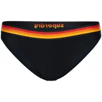 Superdry Dames Bikinibroekje met marine Vintage logo (XL), Strandkleding, Gerecycled polyester, Duurzaam, Marineblauw W3010358A