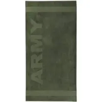 Droomtextiel Strandlaken XXL 100x200 cm Groen - 100% Zacht Katoen - Sterke Kwaliteit