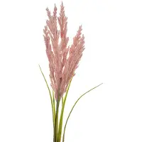 Clayre & Eef Kunstbloem 100 cm Roze Kunststof Kunstplant Roze Kunstplant