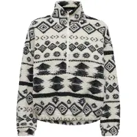 ONLY Trui 'ONLJANNE' beige / zwart