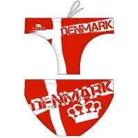 Turbo Denmark Swimming Brief Rood 3XL Man