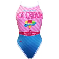 Turbo Revolution Sweet&fresh Swimsuit Blauw,Roze 2XL Vrouw