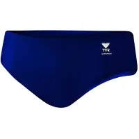Tyr Durafast Elite Solid Racer Swimming Brief Blauw 32 Man