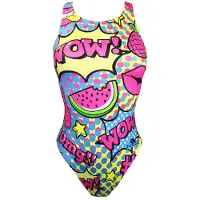 Turbo Cool Comic Swimsuit Veelkleurig 5XL Vrouw