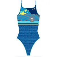 Turbo Soccer Swimsuit Blauw XL Vrouw