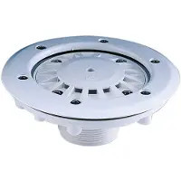 AstralPool Zwembadvloerafvoer 00340 2´´ Gelijmde Schroefdraad Ø Prefab Zwembad 50mm