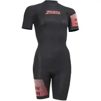 Zoggs Recon Tour Dames Shorty Met Korte Mouwen